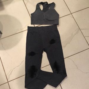 Seamless lounge/fitness set